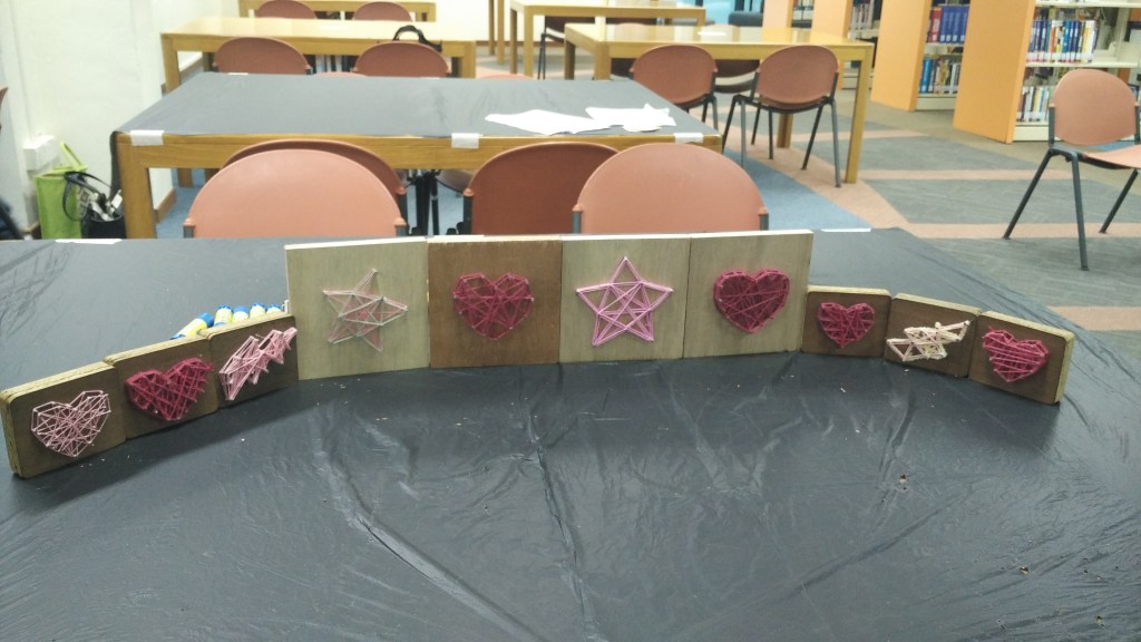 String Art & Paper Cut Workshop for Ngee Ann&nbsp;Polytechnic