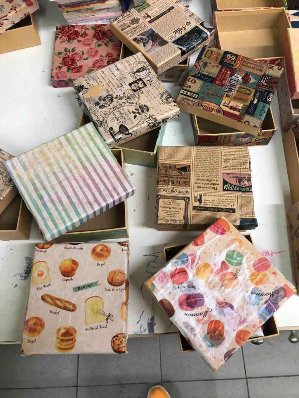 Duo workshop – Decoupage and Coffee&nbsp;Art!