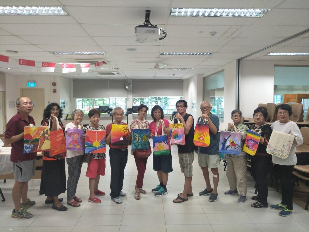Expressions of Painting Programme with Silverace Whampoa Senior&nbsp;Group