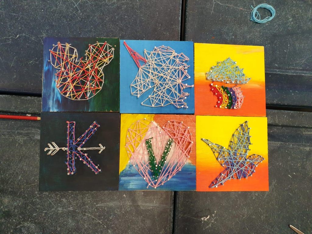 CHIJ Toa Payoh Primary String Art&nbsp;Fun!