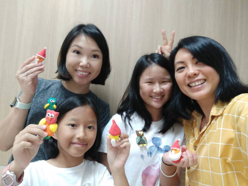 Santa Clay Figurine!