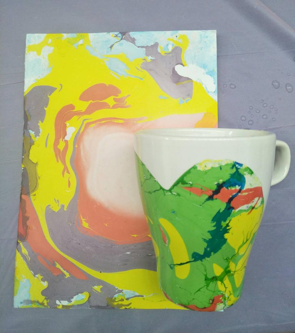 Mug Marbling for PA&nbsp;HQ