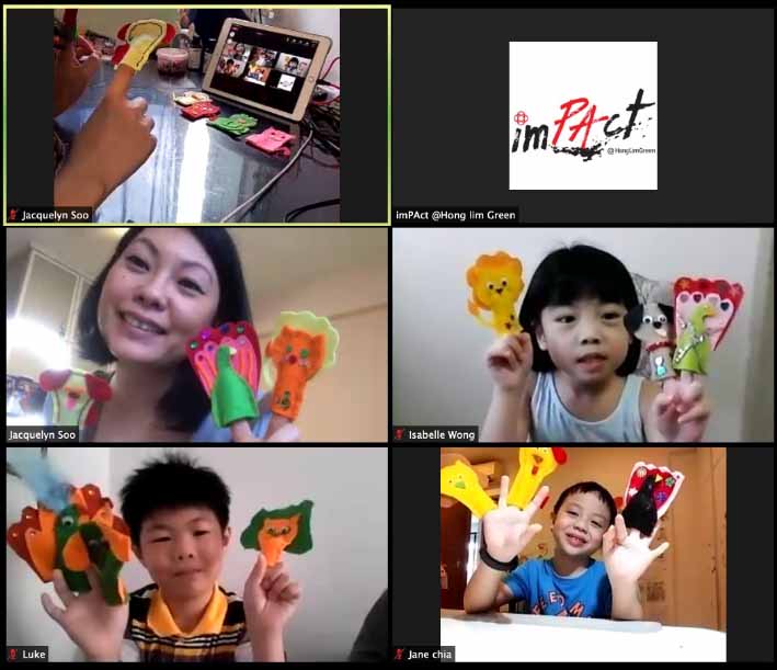 Zoom Online Origami, Felt Puppets and Air Dry Clay Workshops with Impact@ Honglim&nbsp;CC