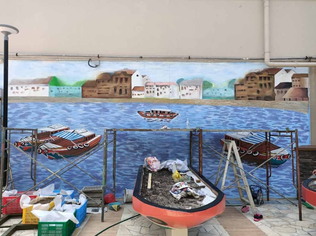 Jalan Berseh Mural of Singapore&nbsp;River