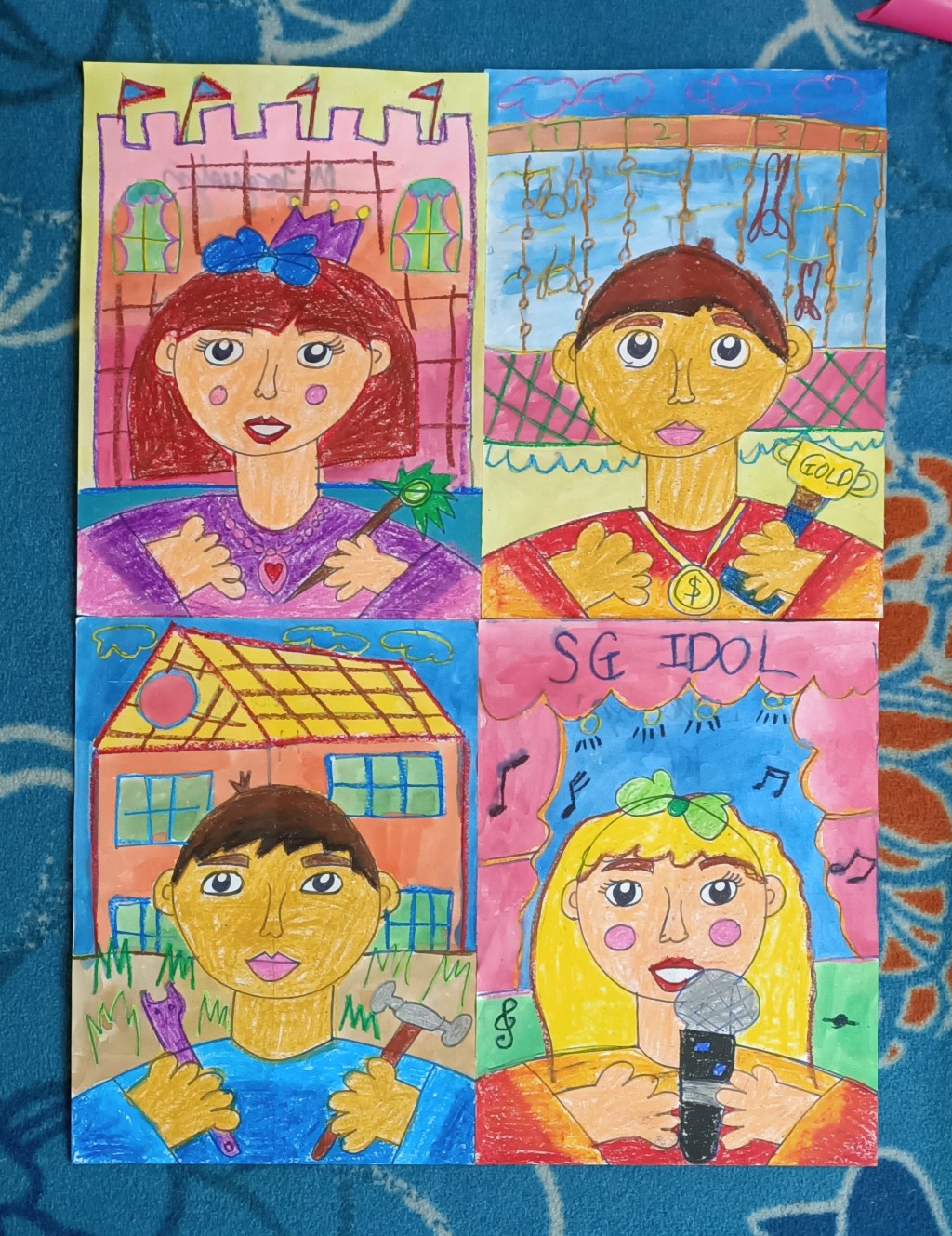 Portraiture Art Programme with Role-Playing for&nbsp;PreSchoolers