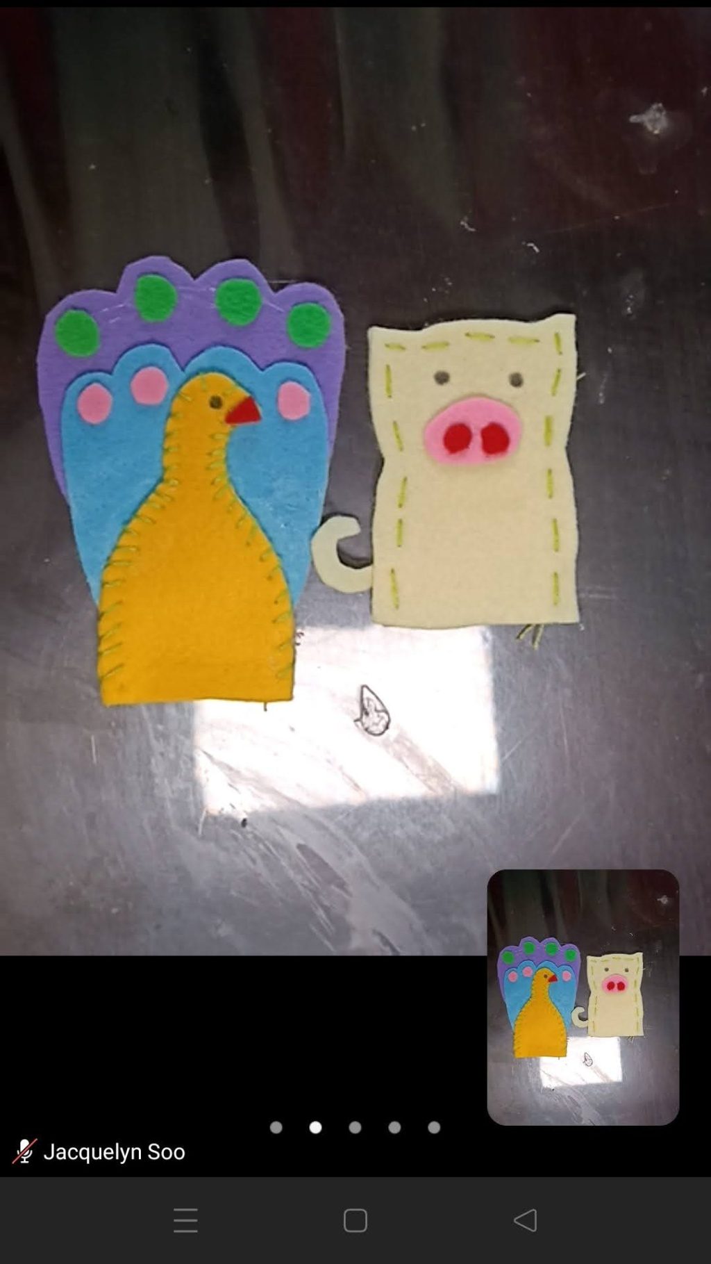 Finger Felt Puppets over&nbsp;Zoom!