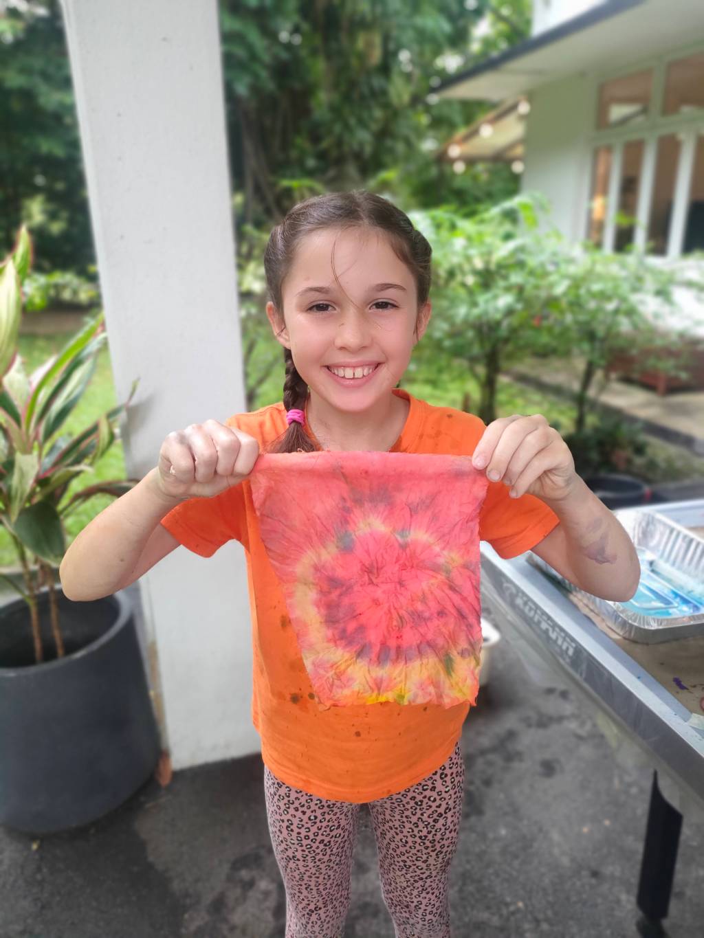 Tie Dye Birthday Party for a Bday Girl in&nbsp;March!