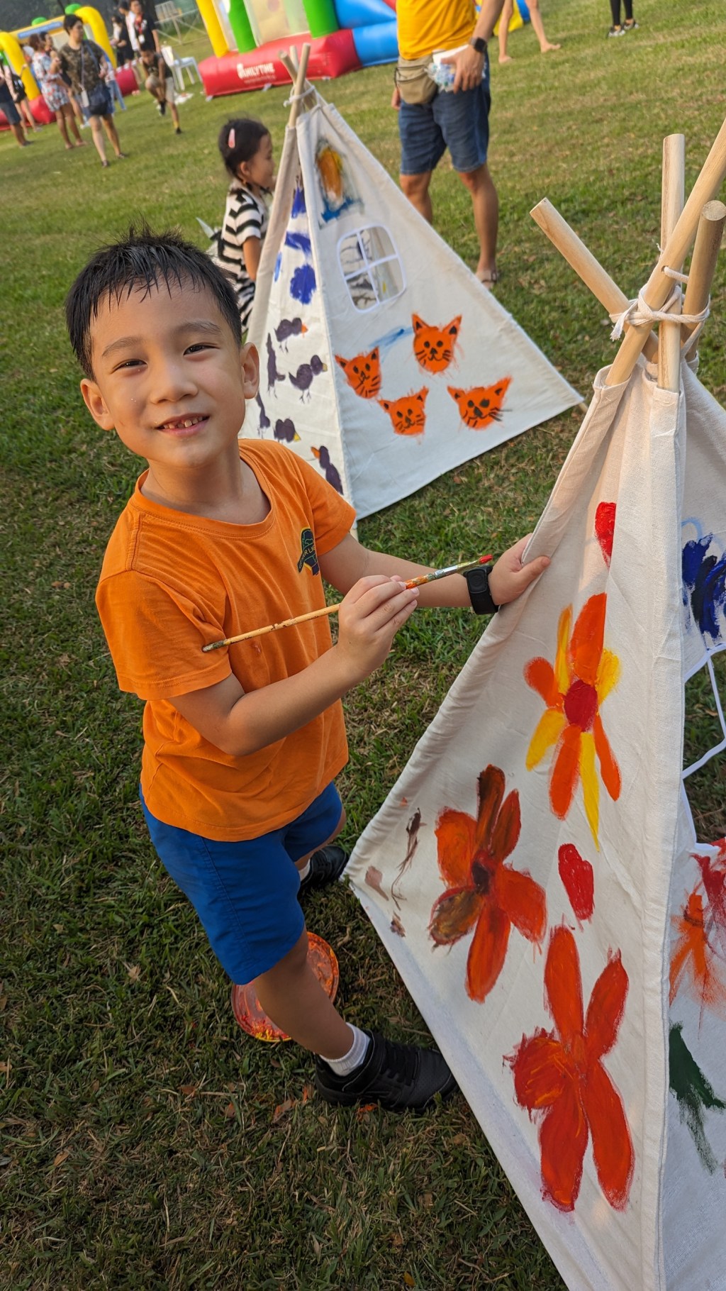 Tee Pee Painting at East Coast&nbsp;Park!