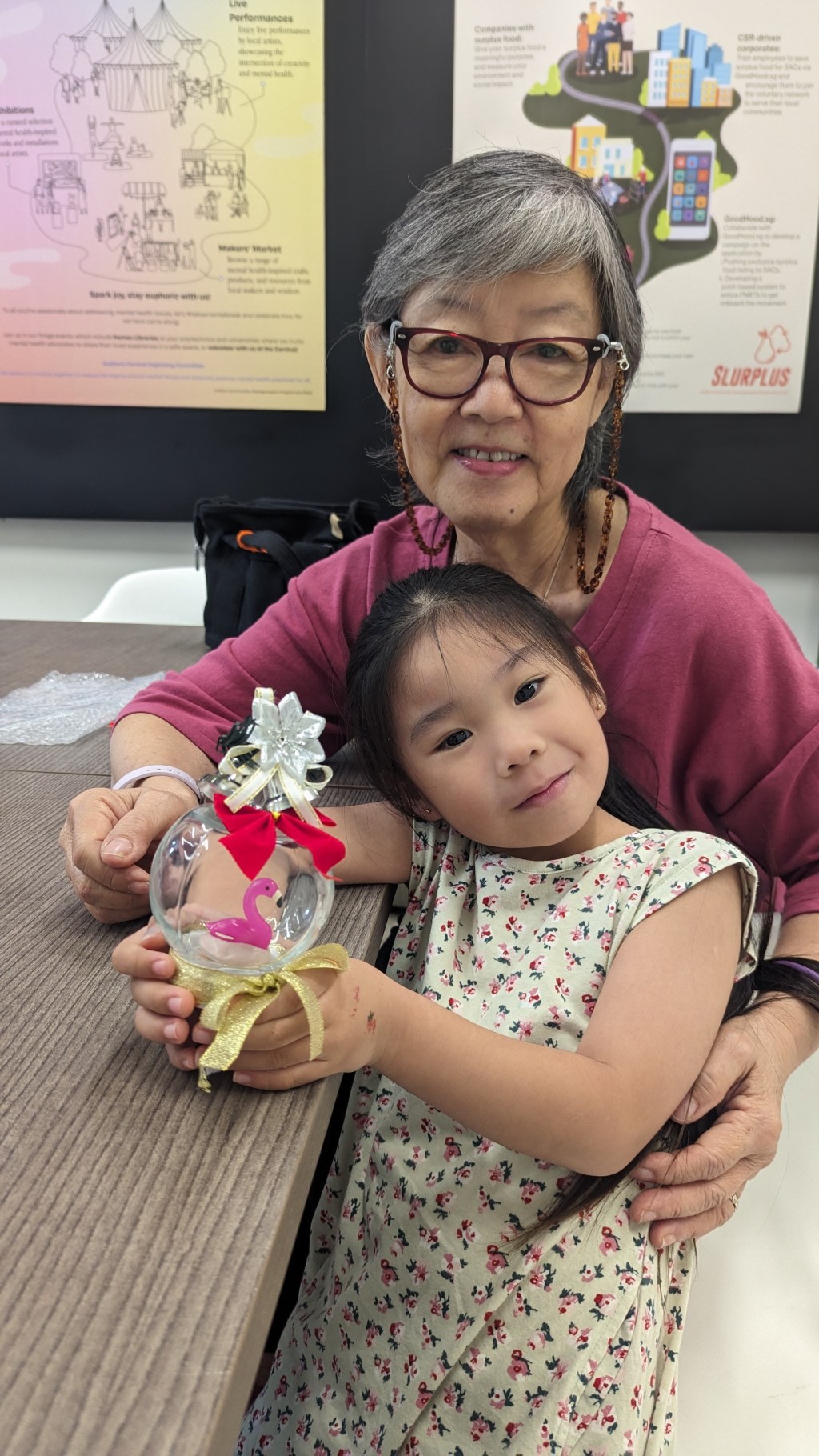 Snowglobe Making at Impact@Hong Lim Green&nbsp;CC