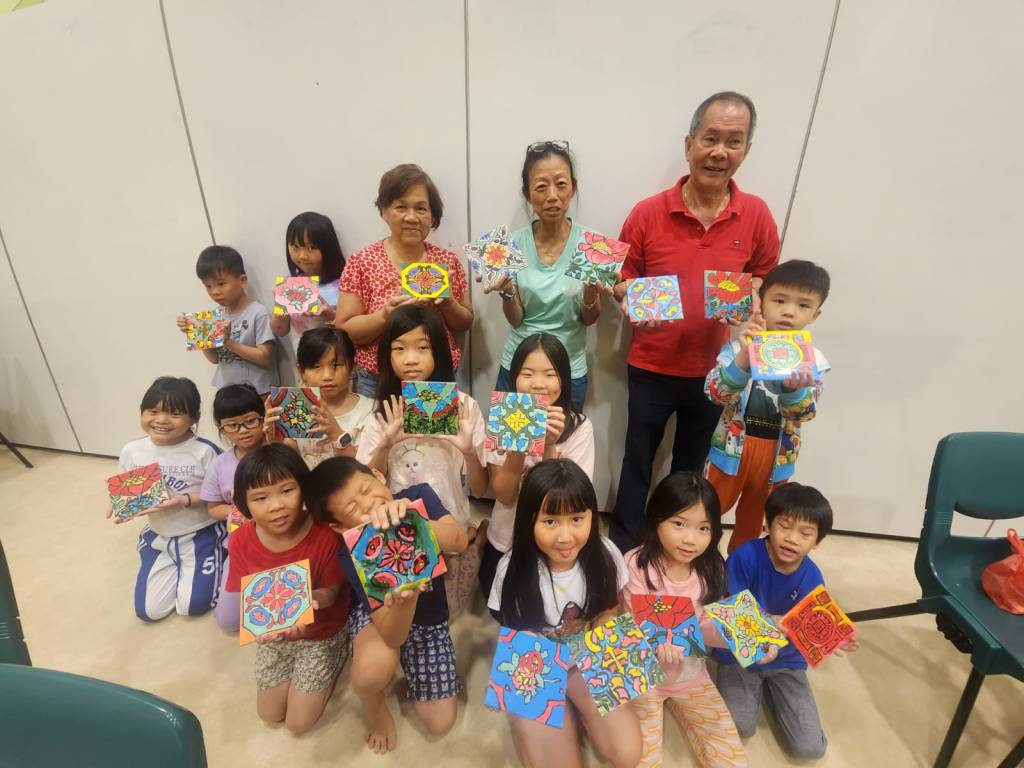 New Life Student Center collaboration [Peranakan tile&nbsp;painting]