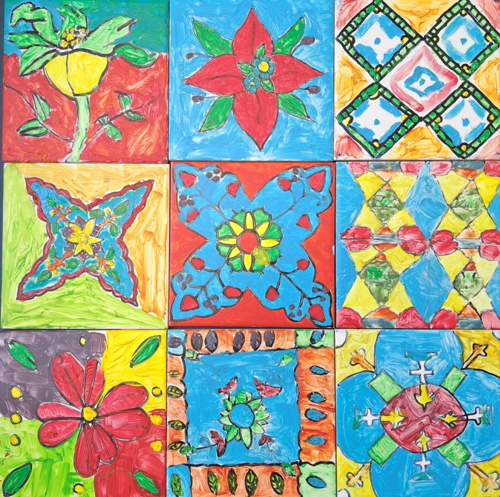 Huamin Primary – Peranakan Tile&nbsp;Painting