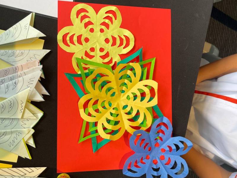 Paper Cut Activity for Bursary Award&nbsp;Ceremony