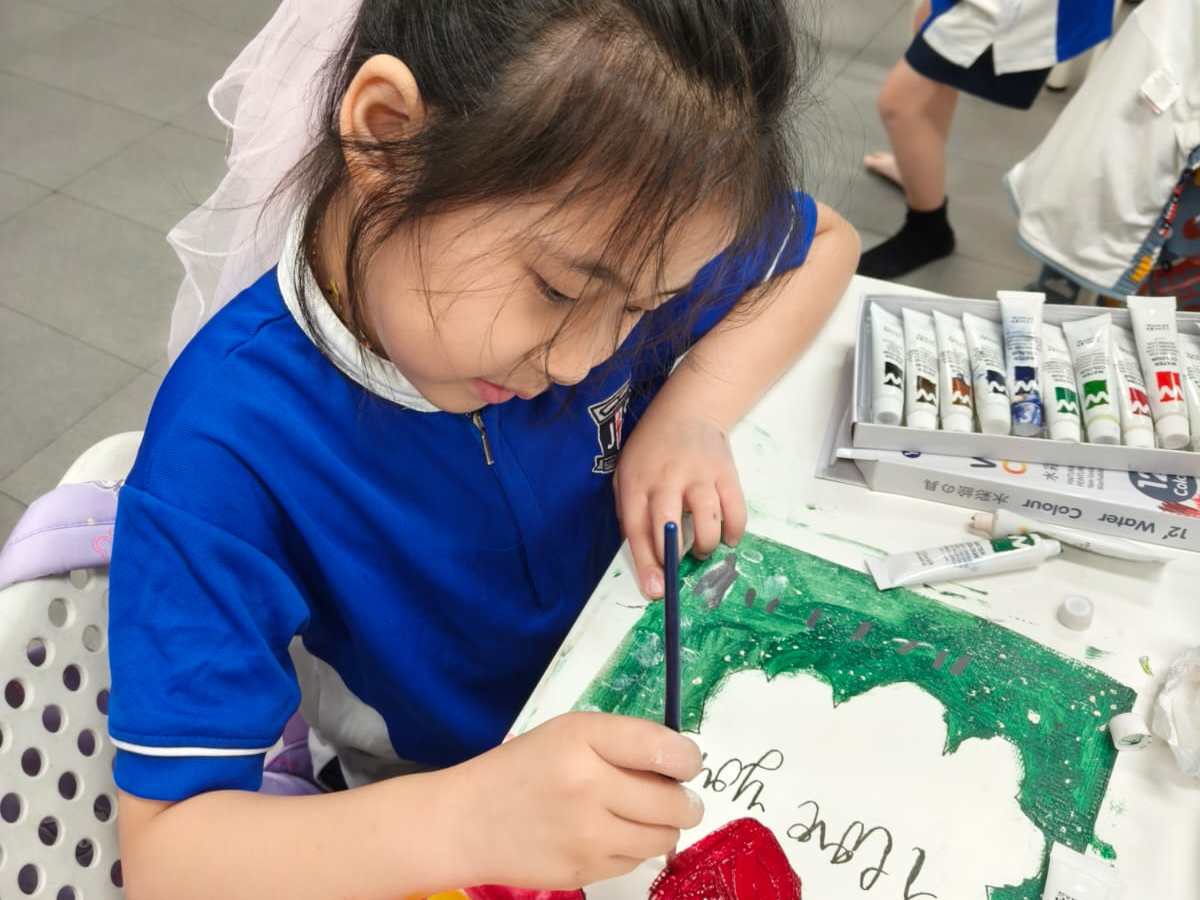 Jing Shan Primary School March Holiday Brush Lettering&nbsp;Workshop